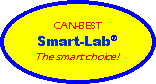 Oval: CAN-BESTSmart-LabThe smart choice!